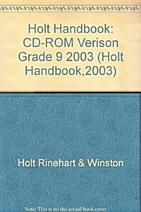 Holt Handbook: CD-ROM Verison Grade 9 2003 (Hardcover)