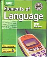 Holt Elements of Language Tennessee: Student Edition Grade 7 2004 (Hardcover, Student)