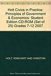 Civics in Practice, Grades 7-12 Principles of Government & Economics (CD-ROM, PCK, Set)