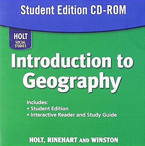World Regions: Student Edition CD-ROM Introduction to Geography 2007 (Hardcover)