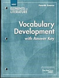 Elements of Literature: Vocubulary Development Fourth Course (Paperback, Student)
