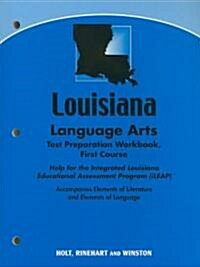 Elements of Literature: Language Arts Test Preparation Workbook First Course (Paperback, Workbook)