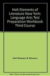 Elements of Literature, Grade 9 Language Arts Test Preparation Workbook Third Course (Paperback)