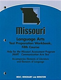 Missouri Language Arts Test Preparation Workbook, Fifth Course: Help for the Missouri Assessment Program (MAP) Communication Arts Test (Paperback, Workbook)
