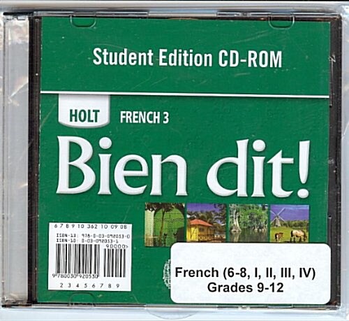 Bien Dit!: Student Edition CD-ROM Level 3 2008 (Audio CD)
