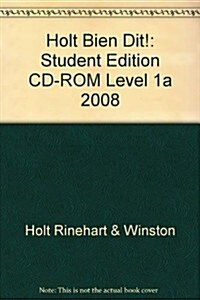 Bien Dit!: Student Edition CD-ROM Level 1a 2008 (Audio CD)