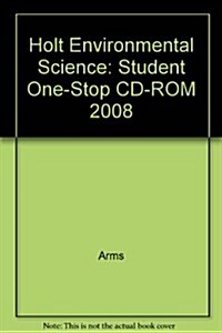 Holt Environmental Science: Student One-Stop CD-ROM 2008 (Audio CD)