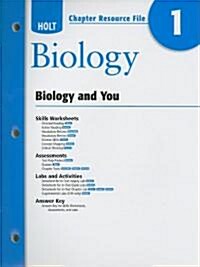 Holt Biology Chapter 1 Resource File: Biology and You (Paperback)