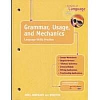 Holt Elements of Language: Gum Language Skills Grade 11 (Paperback, Student)