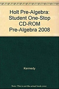 Holt Pre-Algebra: Student One-Stop CD-ROM 2008 (Other)