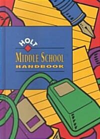 Holt Handbook: Student Edition Middle School Handbook Grade 6-8 1995 (Hardcover, Student)