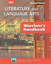 Holt Literature & Language Arts Warriners Handbook: Student Edition Grade 8 Second Course CA Second Course 2010 (Hardcover)