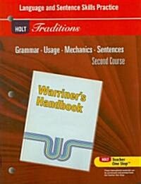 Holt Traditions Warriners Handbook: Language and Sentence Skills Practice Second Course Grade 8 Second Course                                         (Paperback, Student)