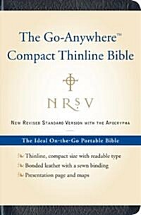 Go-Anywhere Compact Thinline Bible-NRSV-With Apocrypha (Bonded Leather)