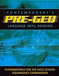 Contemporary Pre-GED Language Arts and Reading (Paperback)