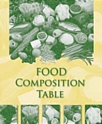 Food Composition Table (Paperback)