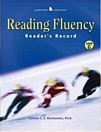 Reading Fluency: Readers Record, Level I (Paperback)