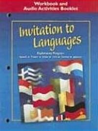 Invitation to Languages Workbook and Audio Activities Booklet: Foreign Language Exploratory Program (Paperback)