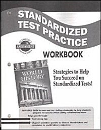 World History Standardized Test Practice Workbook (Paperback)