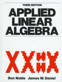 Applied linear algebra 3rd ed