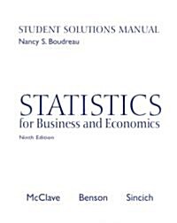 Statistics for Business and Economics Student Solutions Manual (Paperback, 9)