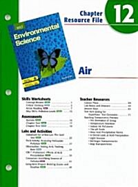 Holt Environmental Science Chapter 12 Resource File: Air (Paperback)