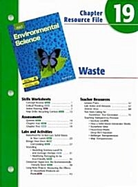 Holt Environmental Science Chapter 19 Resource File: Waste (Paperback)