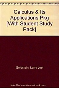 Calculus & Its Applications Pkg [With Student Study Pack] (Hardcover, 11)