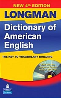 [중고] Longman Dictionary of American English (Paperback, CD-ROM, 4th)