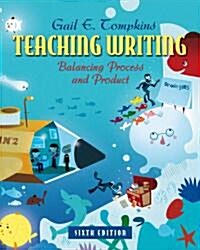 [중고] Tompkins: Teaching Writing_6 [With CDROM] (Paperback, 6)