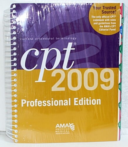 CPT 2009 (Paperback, Spiral, Professional, RE)