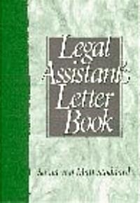 The Legal Assistants Letter Book (Paperback)