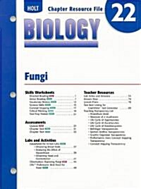 Holt Biology Chapter 22 Resource File: Fungi (Paperback)
