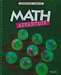 Math Advantage: Teachers Edition, Volume One: Grades K-8 (Spiral, 98th)