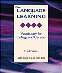 The Language of Learning: Vocabulary for College and Careers (Paperback, 3)