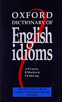 [중고] Oxford Dictionary of English Idioms: Paperback (Paperback)