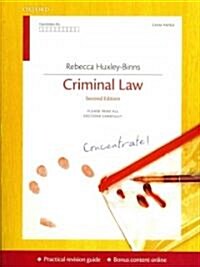 Criminal Law Concentrate (Paperback, 2nd)