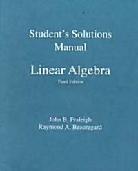 Student Solution Manual for Linear Algebra (Paperback, 3, Revised)
