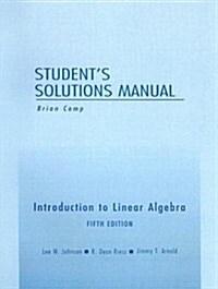 Introduction to Linear Algebra Students Solutions Manual (Paperback, 5)
