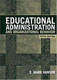 [중고] Educational Administration and Organizational Behavior (Hardcover, 5th)