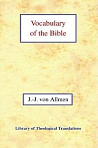 Vocabulary of the Bible (Hardcover)