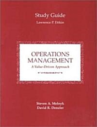 Operations Management Study Guide: A Value-Driven Approach (Paperback, Study)