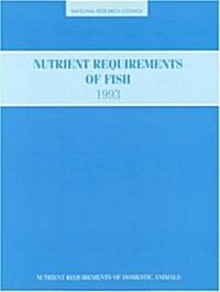 Nutrient Requirements of Fish (Paperback)