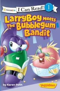 LarryBoy meets the bubblegum bandit 