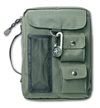 Compass Green Medium Book and Bible Cover (Other)