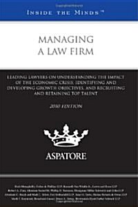 Managing a Law Firm, 2010 (Paperback)