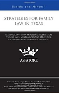 Strategies for Family Law in Texas (Paperback)