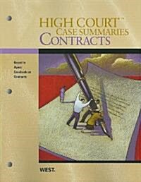 High Court Case Summaries on Contracts (Paperback, 7th)