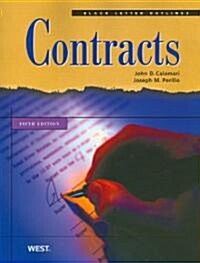 Black Letter Outlines Contracts (Paperback, 5th)