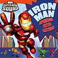 [중고] Iron Man Springs Into Action! (Board Book)